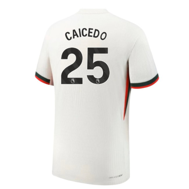 2025-2026 Chelsea Authentic Dri-Fit ADV Away Shirt (Caicedo 25)-SoccerKits Hub | Buy Soccer Jerseys Online
